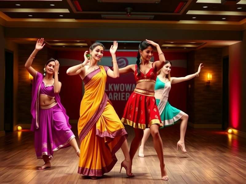 Bollywood VR Dance Adventure regional dance styles featuring Garba and Bhangra sequences