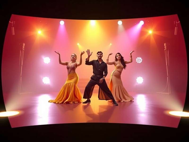 Bollywood VR Dance Adventure main screen showing VR dance interface with Bollywood stars